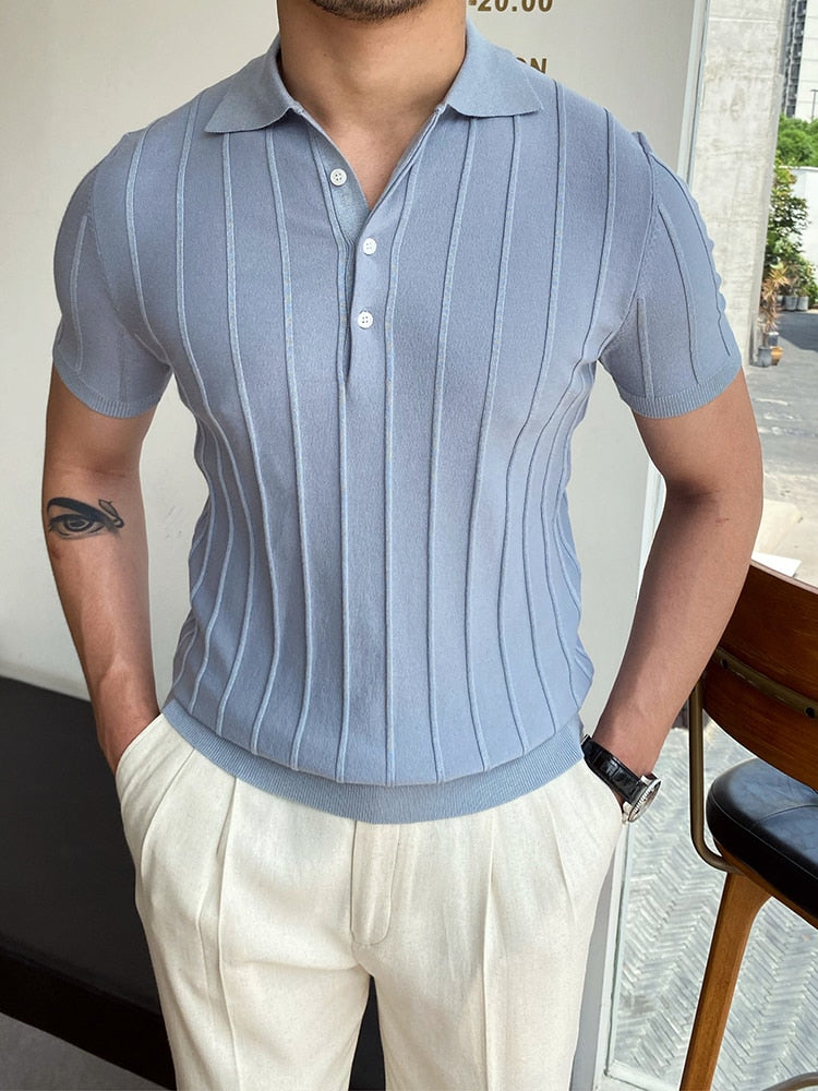 Camisa Masculina Gola Polo LC04